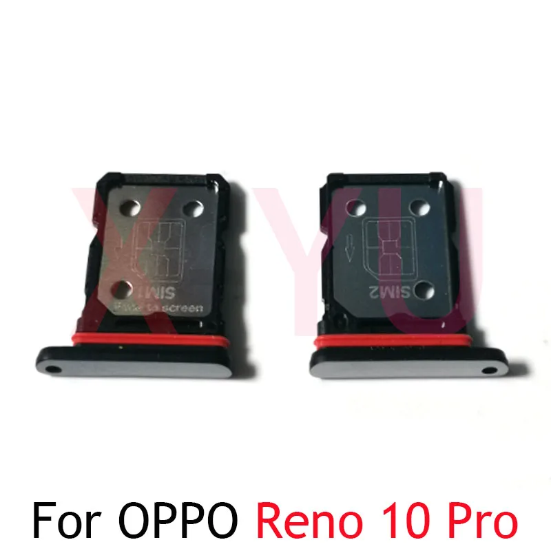 

For OPPO Reno 10 Pro Plus / Reno10 Pro+ SIM Card Tray Slot Holder Adapter Socket Repair Parts