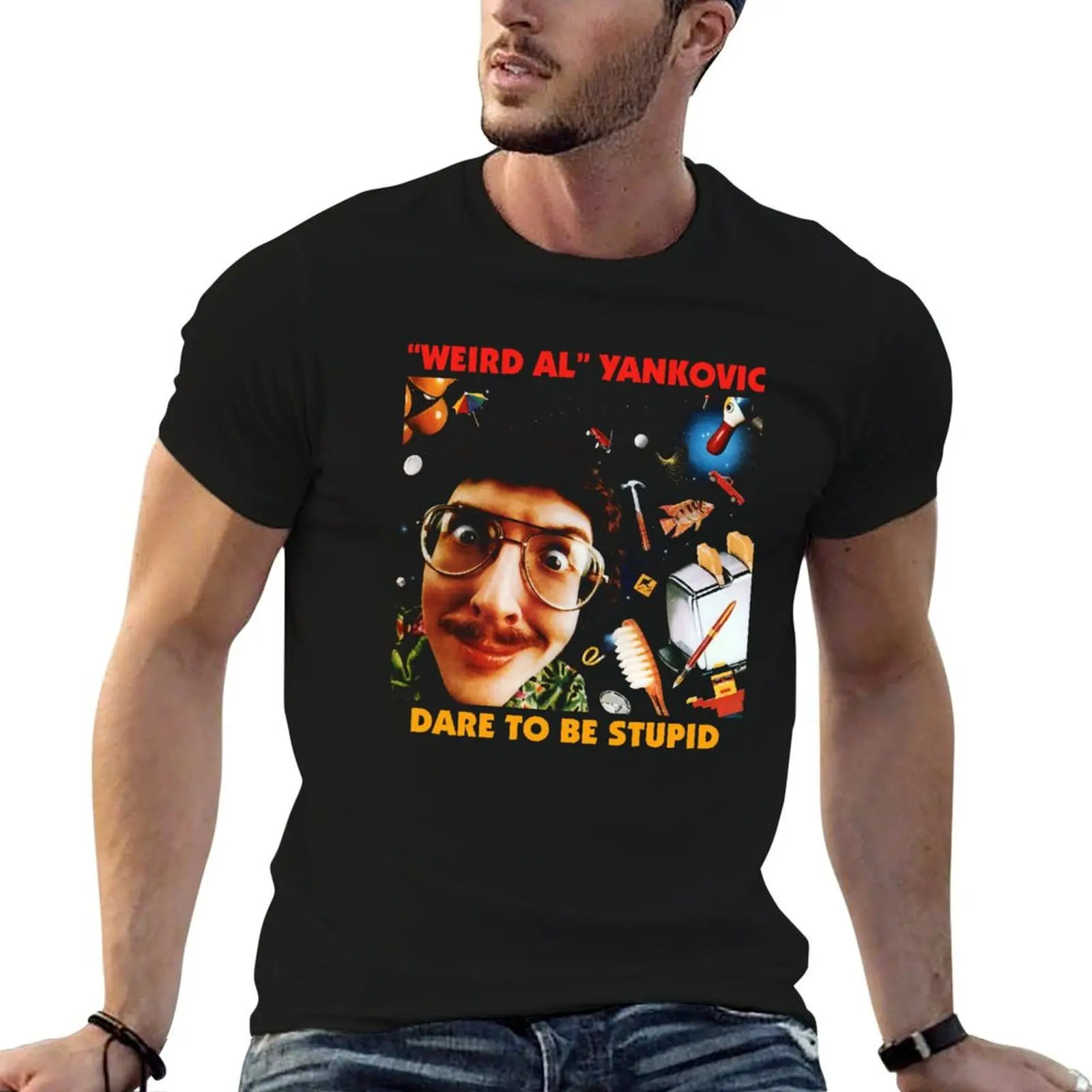 

WEIRD AL YANKOVIC T-Shirt t shirts for man slim fit t shirts for man cotton T-Shirt