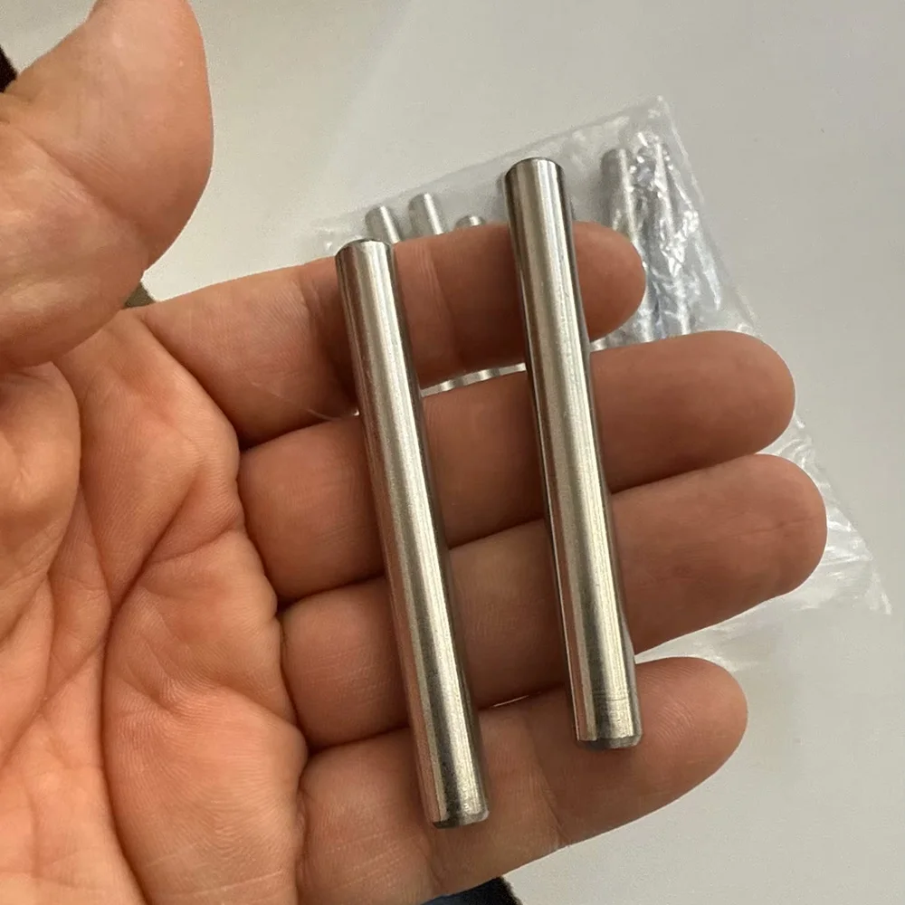304 Stainless Steel Dowel Pin GB119 Cylindrical Locating Parallel Rod Solid Double Chamfered Positioning Shaft Pin M1-M12