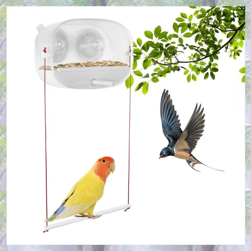 

Новое поступление, идеально подходит для сада, двора и пожилых людей. Легко очищаемая, улучшенная присоска для уличного скворечника, наблюдения за птицами.