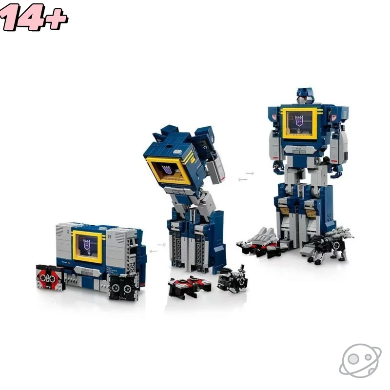 

Новый строительный блок Transfor Mation, 1505 шт., Soundwave Decepticon, экшн-фигурка в сборе, коллекция строительных блоков, модель