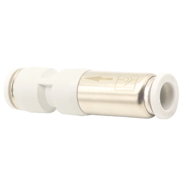 Pneumatic SPU-04/6/8/10/12mm quick insertion trachea gas straight check valve reverse check valve connector
