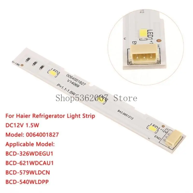 0064001827 Refrigerator Lighting LED Light Strips for BCD-575WDBI Front Door Fridge Parts Accessories Replacement 40JB
