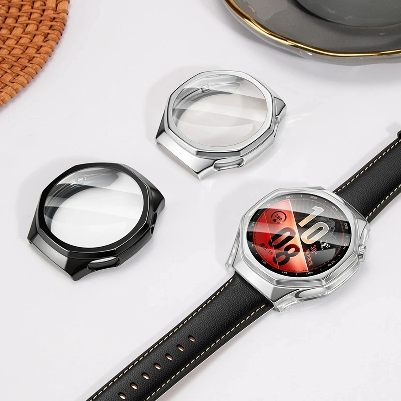 Screen Protector Case For Huawei Watch GT7 Pro 46mm Full Coverage Bumper Soft TPU Protective Case Cover Smartwatch Accessories