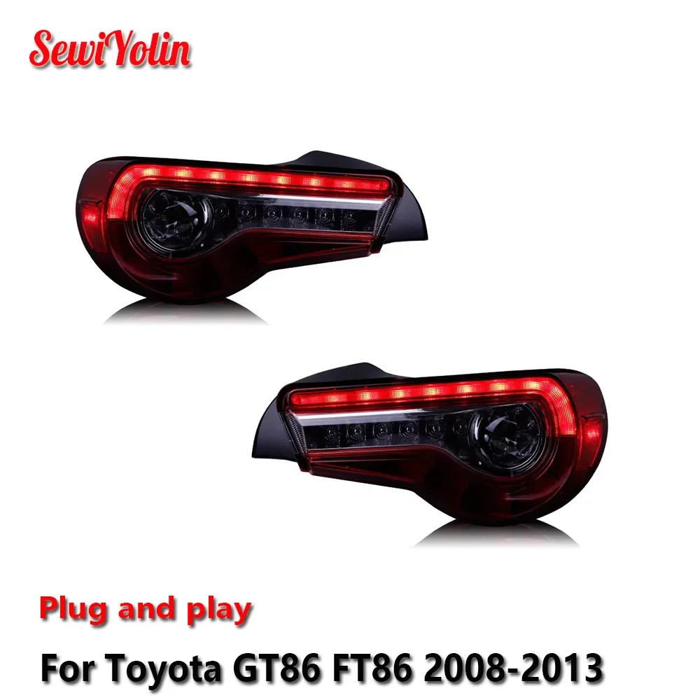 

Car LED Tail Light Accessories For Toyota GT86 FT86 2008-2013 Auto Rear Fog DRL Brake Turn Signal Lamp Plug and Play