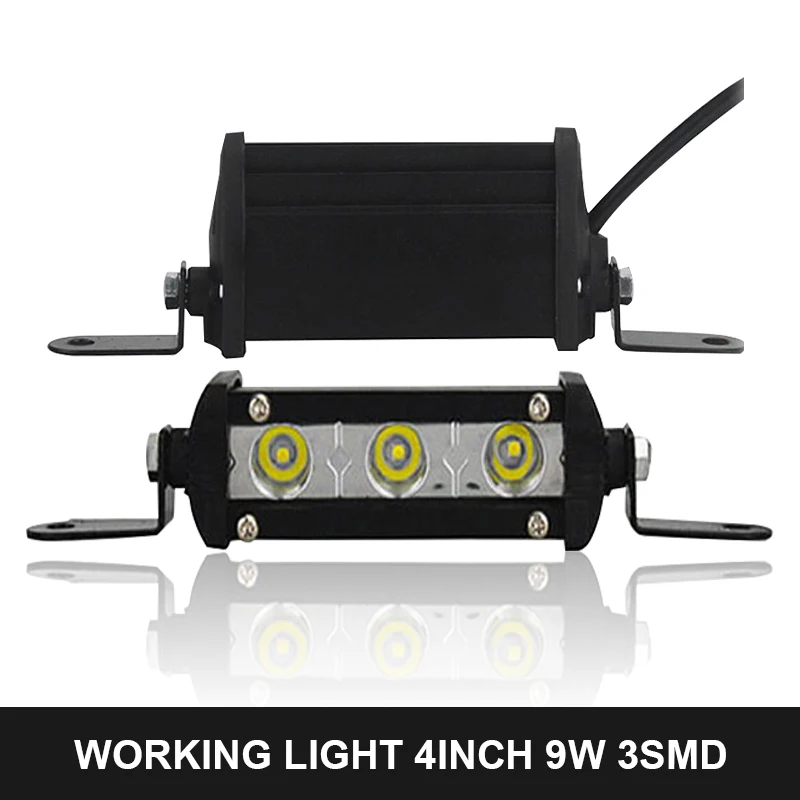 

4 Inch Car LED Work Lights 24V 12V Bar Off Road Spot Lamp For SUV ATV Truck 4x4 UAZ Boat Motorcycle Auto Fog Lamp Headlight