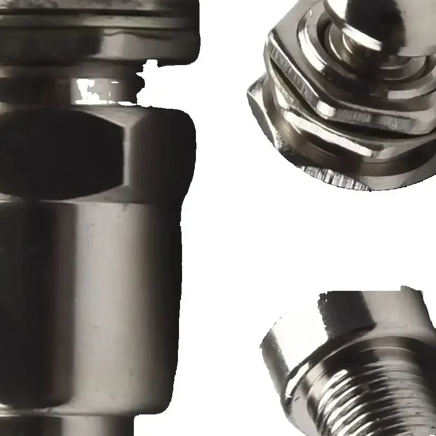 2 Port 3 Position Push Button Switch Valve M5x0 8 Pneumatic Valve For TAC Series Components For Air Control Circuit