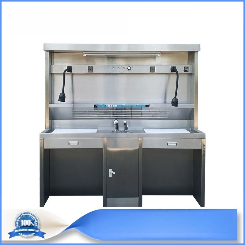 Customized Mobile Pathology Sample Collection Workbench Sampling Station with Exhaust System