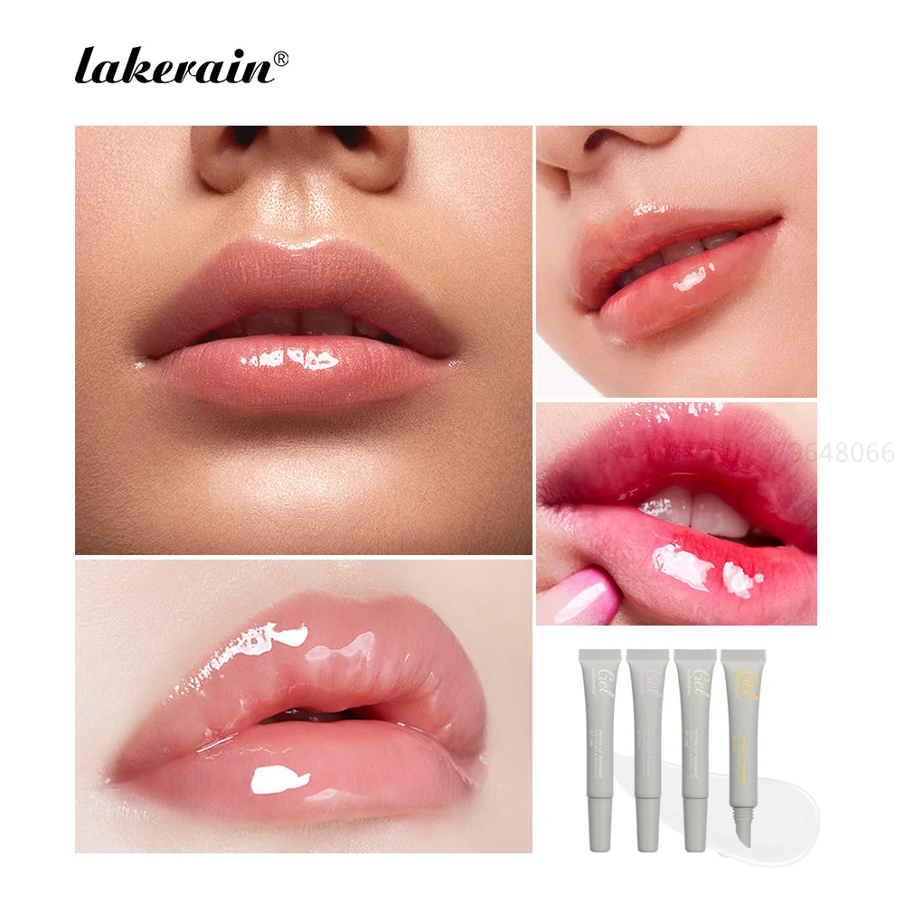 Gelée Jules Gloss Hydratant Réparateur SAP Lips, Baume aux Lignes Fines, Gel Transparent Imperméable, Hydratant et Dodu, Huile Cosmétique