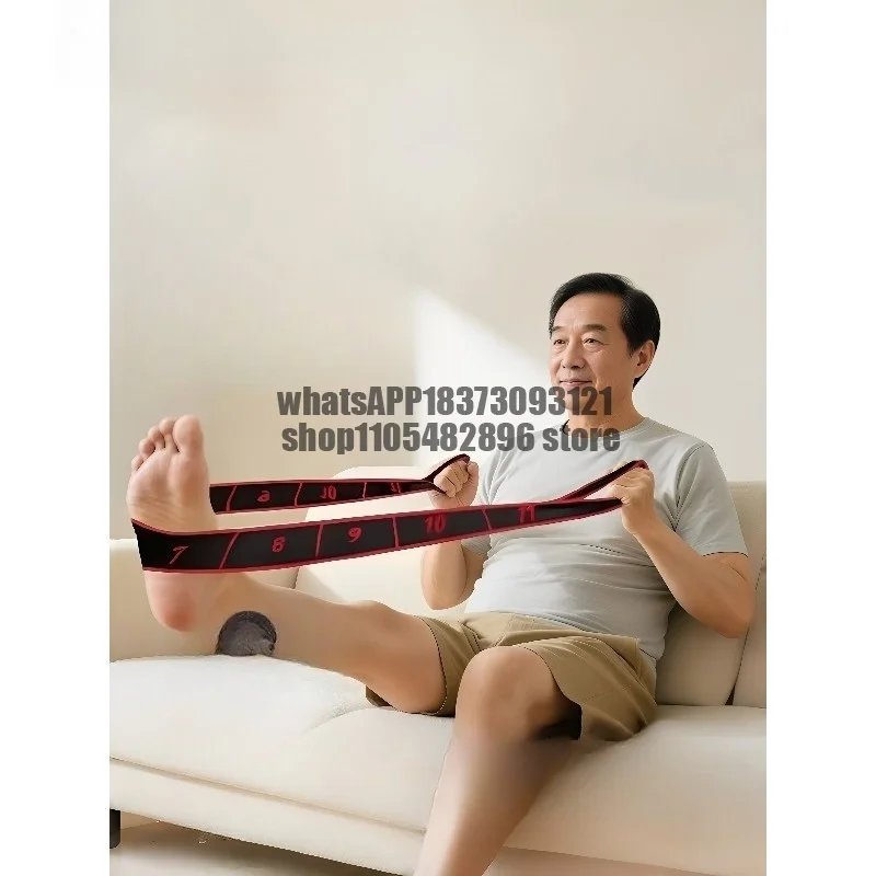 Digital Resistance Band Training Muscle Building Elastic Band Legs Gluteus Maximus Fitness Strength Rehabilitation Stretching