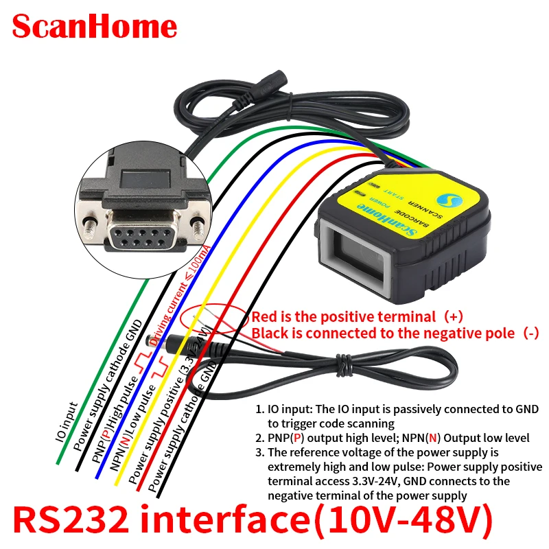 Variant: RS232 10-48V Extend