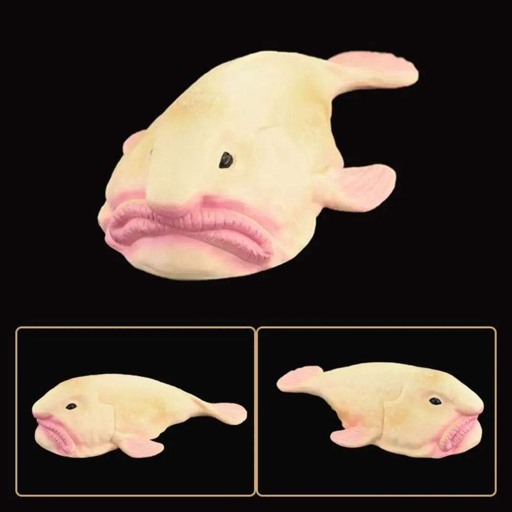 Creative PVC Australia Deep-Sea Blobfish Model Simulation Vivid Psychrolutes Marcidus Model Ocean Animal Model Gifts