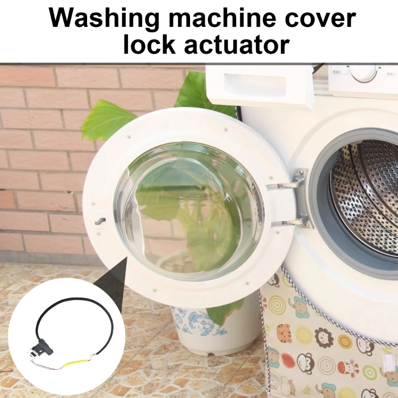 W11307244 ฝาปิดเครื่องซักผ้าล็อคเปลี่ยน 3 สายสำหรับเครื่องซักผ้าฝาปิดประตูLatchesชุดอุปกรณ์เสริม