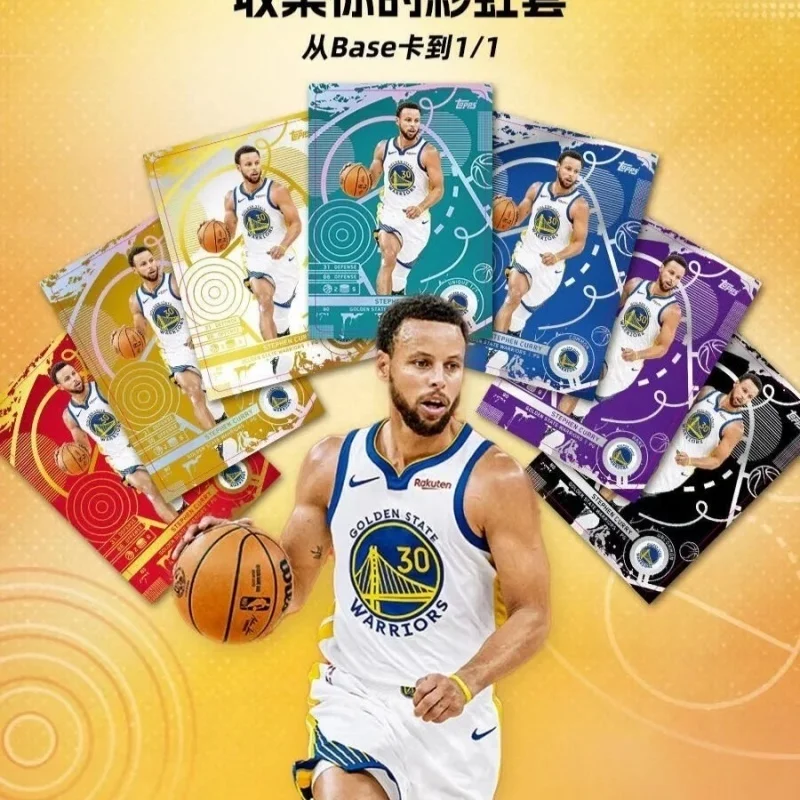 KAYOU New TOPPS Star Card 2025 NBA MATCH ATTAX Basketball Battle Card Energy Pack Genuine Card Holiday Gift