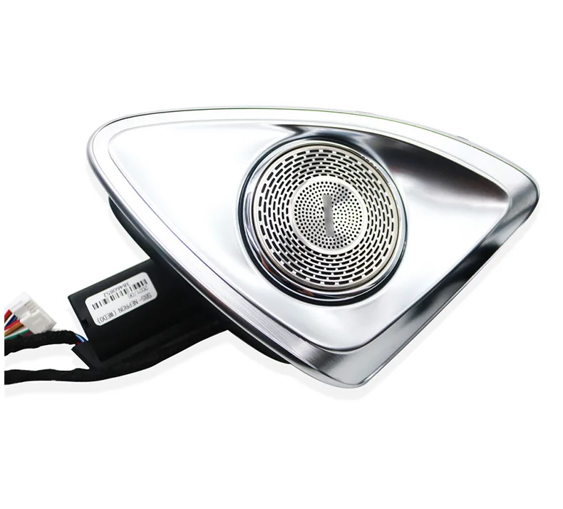 For Mercedes Benz C Class W205 C180,C200 C250 Car 3 Colors Audio Led Ambient Light MB Rotary 4D Tweeter Treble Luminous Speaker