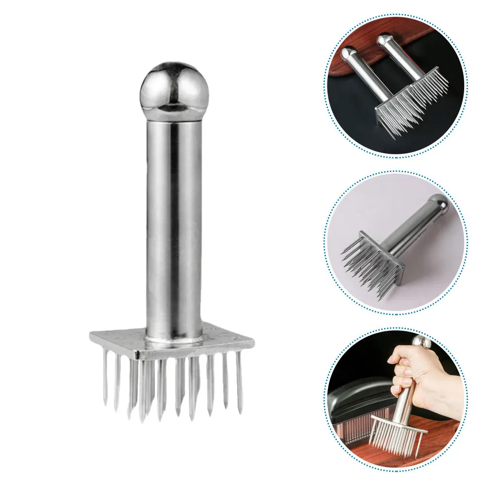 

28-Pin Stainless Steel Meat Tenderizer Tool For Chicken Beef Ground Masher Hammer Kitchen Cooking Pounder Utensil