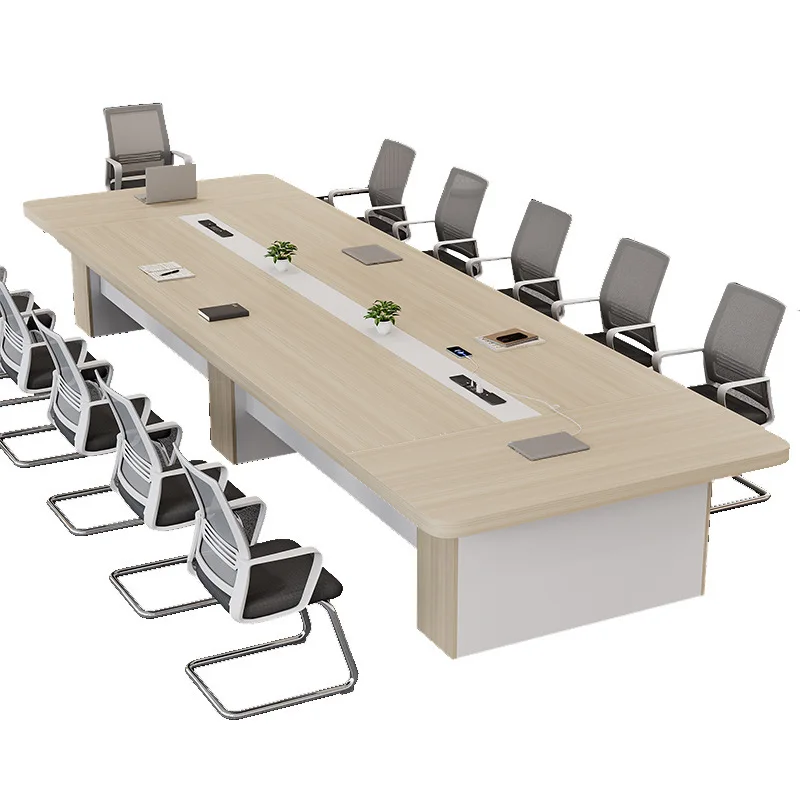 

Office Conference table Long table Simple modern conference room Training Long strip Small negotiation