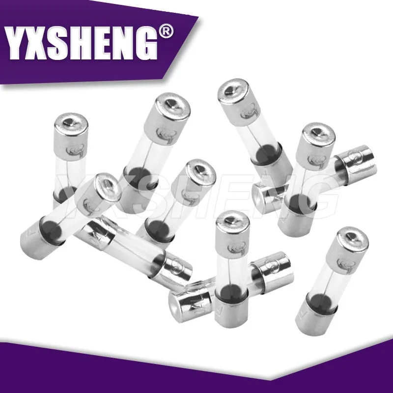 10PCS 6x30mm Fast Blow Glass Tube Fuses 1A 2A 3A 4A 7A 8A 12A 15A 20A 25A New And Original YXSHENG Fuse