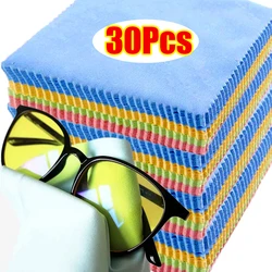 Reusable Glasses Cleaning Cloth Microfiber Eye Glasses Lens Cleaner Fabric Cloth for Phone Screen Cleaning Wipes Wholesale