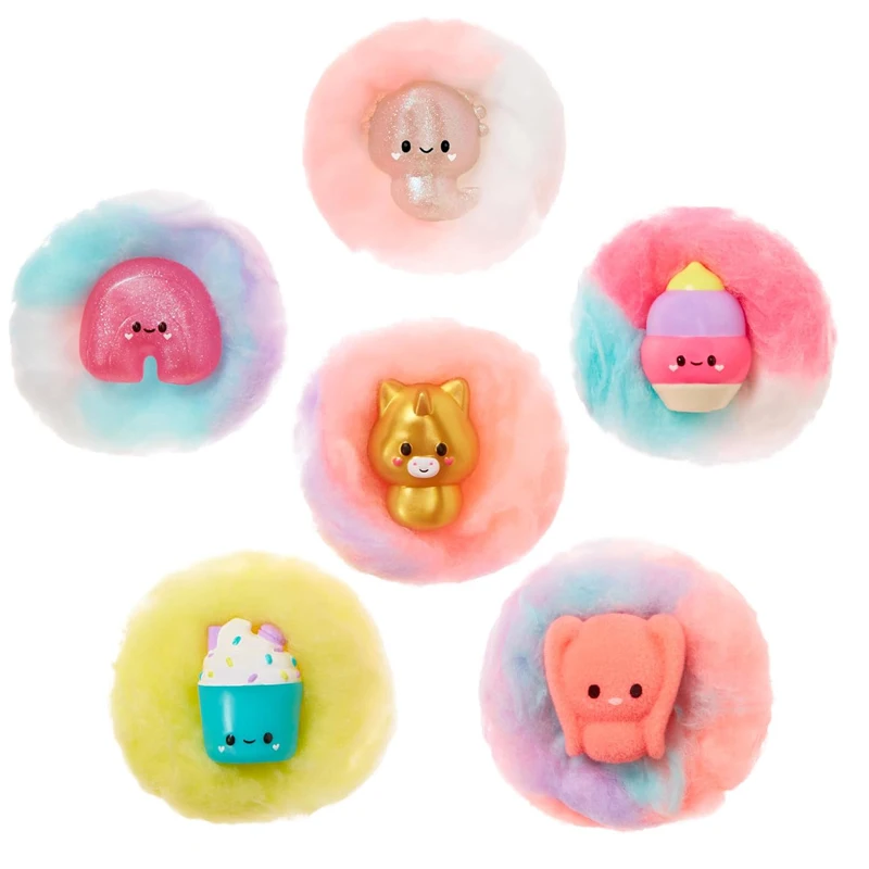 Genuine Fluffie Stuffiez Candy Decompression Squeeze Rebound Hair Removal Surprise Plushie Blind Box Toys