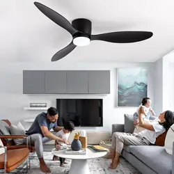 IRALAN silent and powerful ceiling fan 6-speed smart dimming LED Ceiling fan lighting bedroom room lamps Living room lights