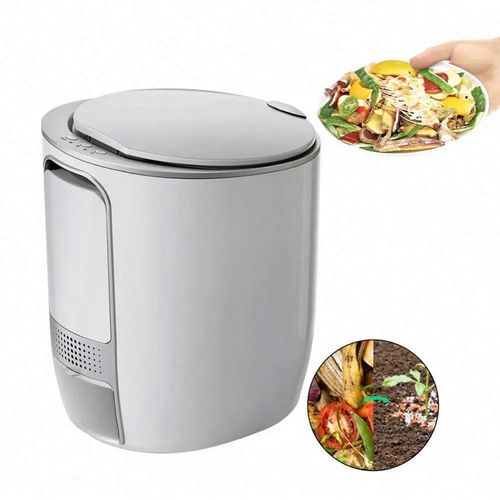 

Home Portable Electric Kitchen Recycling Food Waste Composter Garbage Disposer Household