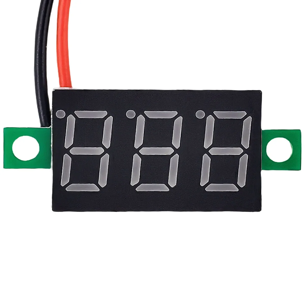 DC4.5V-30V Mini Digital Two-Wire Voltmeter 0.36 Inch LED Display Panel Voltage Tester Ammeter Volt Meter Module Red/Blue/Green