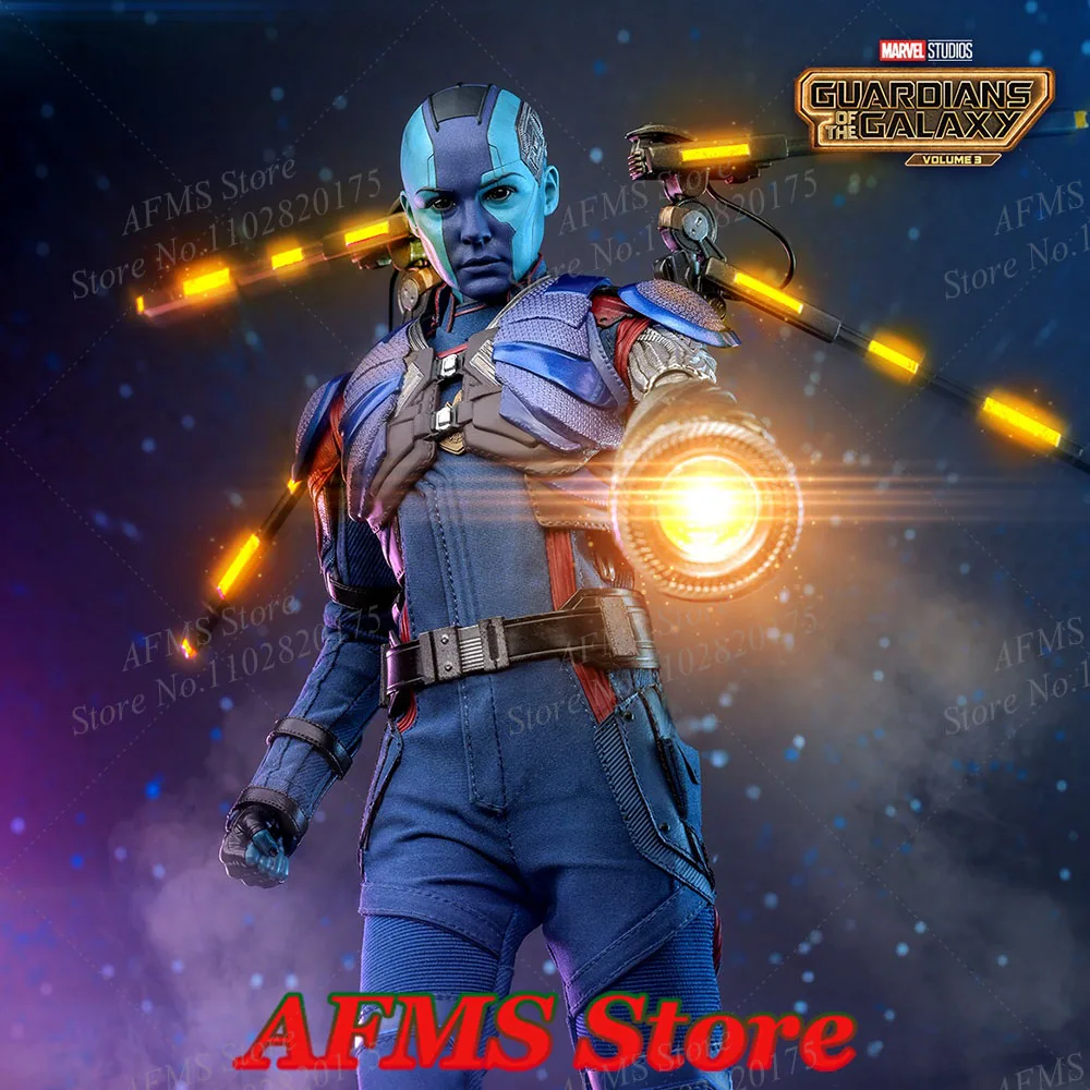 HOTTOYS MMS714 1/6 Scale Collectible Figure Nebula Guardians Of The Galaxy 12Inch Full Set Women Soldier Action Figure Model