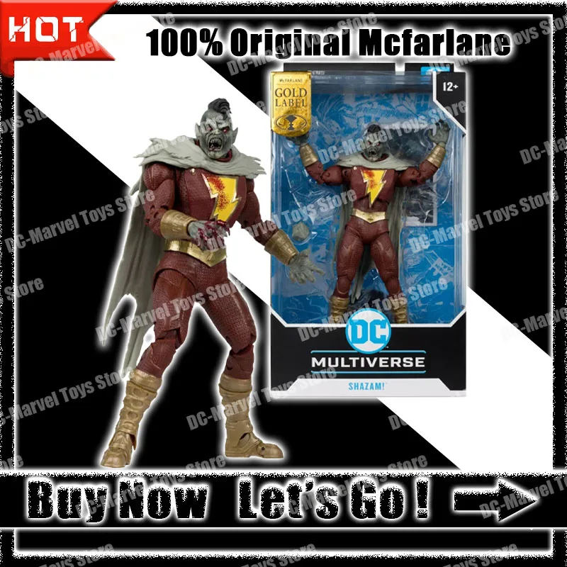 

В наличии игрушки Mcfarlane Dc Multiverse вампир Shazam! Аниме экшн-Фигурки Коллекционная модель Хэллоуин Рождество подарки для детей игрушки