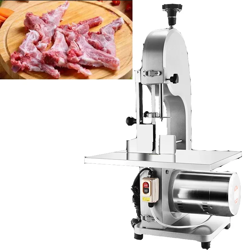 

Commercial Desktop Bone Cutting Machine for Squeezing Pork Ribs and Pig Trotters, Frozen Meat Machine 220V