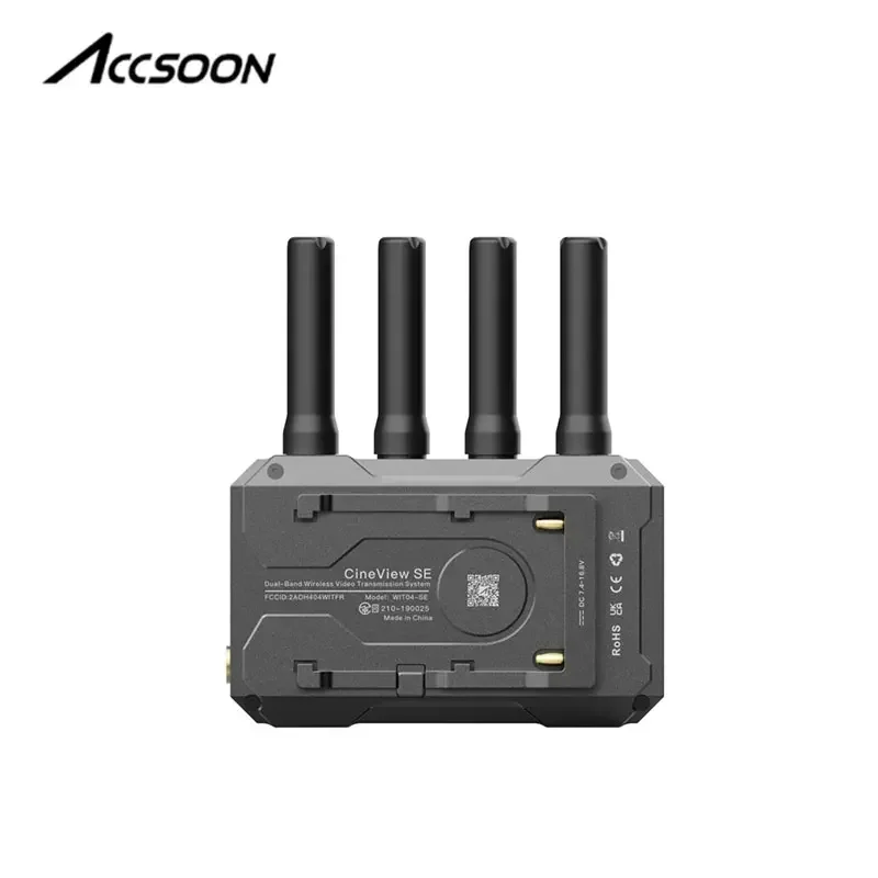 Accoon-Sistema transmissor de vídeo sem fio multiespectro CineView SE HE SDI e HDMI, banda dupla para estúdio de fotografia, 2.4Ghz 5Ghz