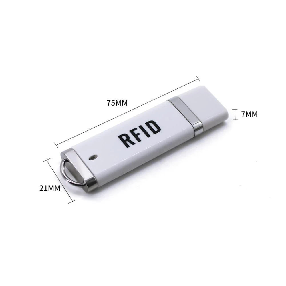 MINI USB Play and Plug Non Driver For 125Khz Card Reader Portable RFID IC ID Card Reader