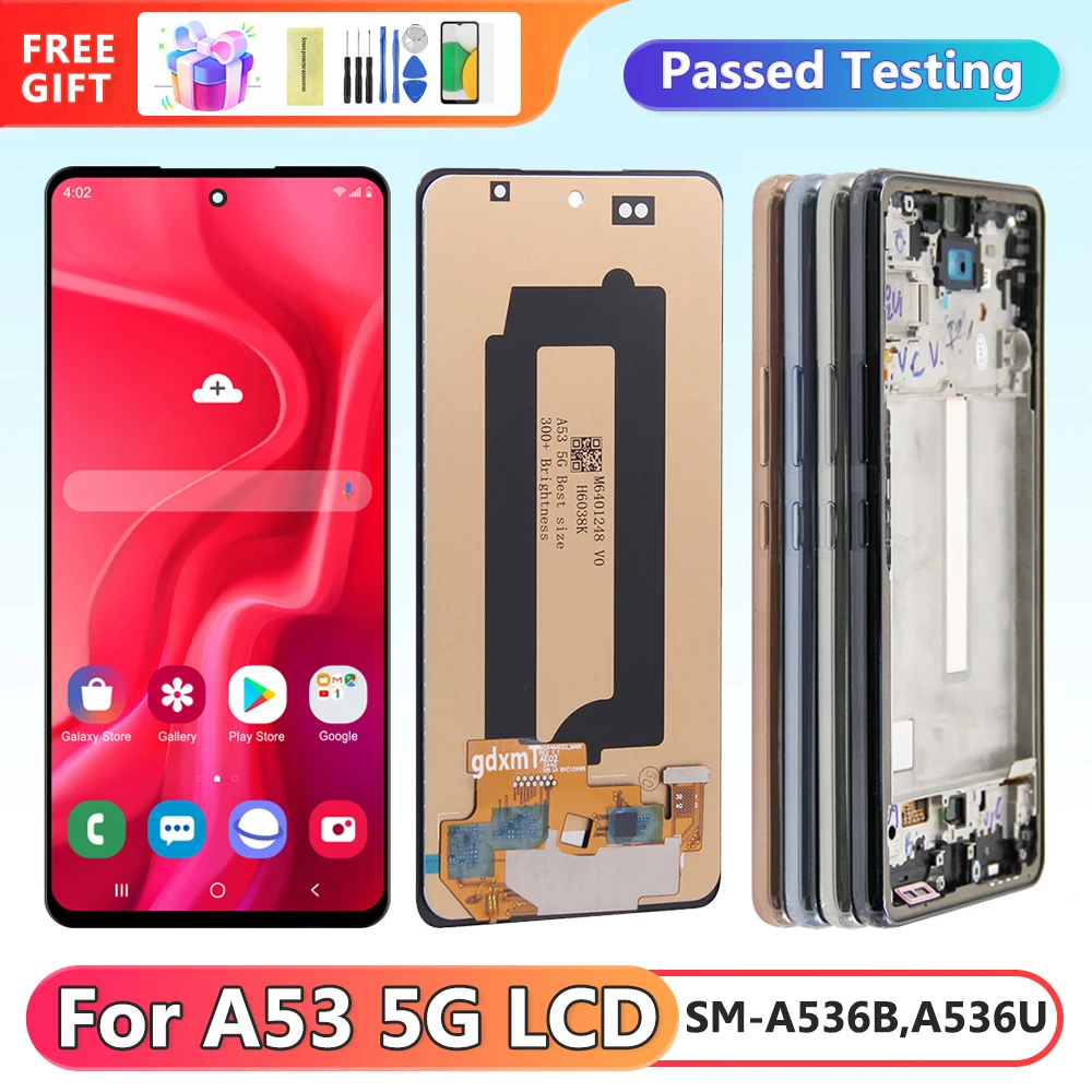شاشة LCD TFT A53 5G لجهاز Samsung Galaxy A53 5G (A536U) – تقييم شامل ودليل عملي لاستبدال الشاشة