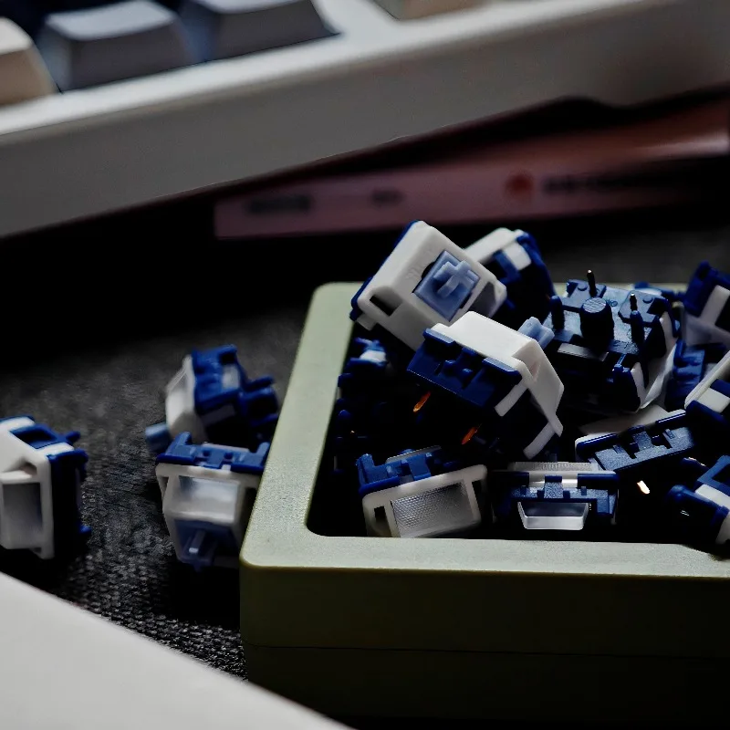 

Ice Lotus Switch Hot Swappable Customized 36g 45g Trigger Paragraph Switches Gaming Mechanical Keyboard Accessories DIY Gift