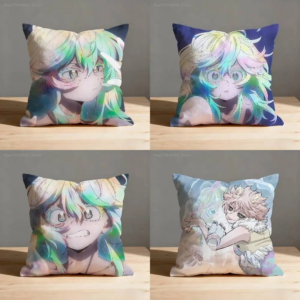 

H-Hagakure M-MHA Pillow Case For Sofa Decor Car Office Room Printing Cushion Cover Decorations and Protector