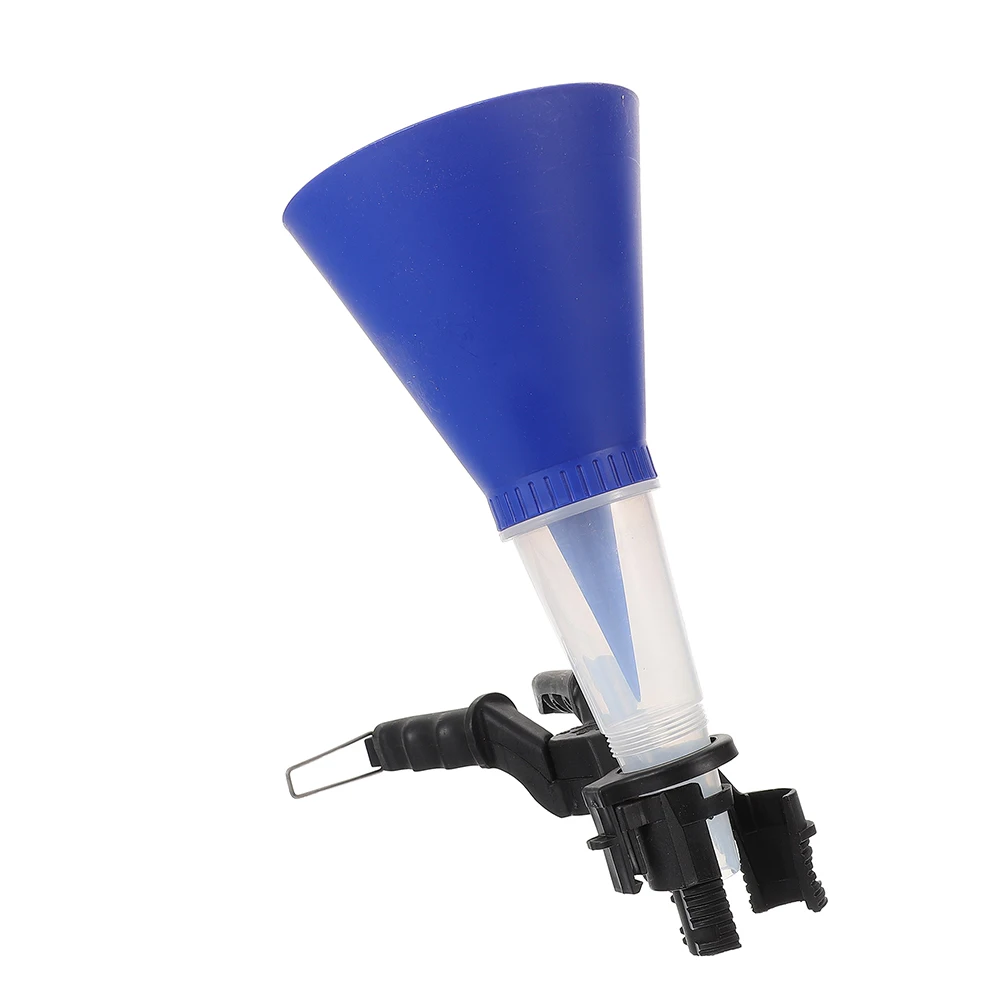 

Oil Funnel Set Abs Fuel Funnel Clamp Adjustable Engine Oil Change Tool Car Boat Blue Leakproof Flexible Wide Mouth Gas Tank