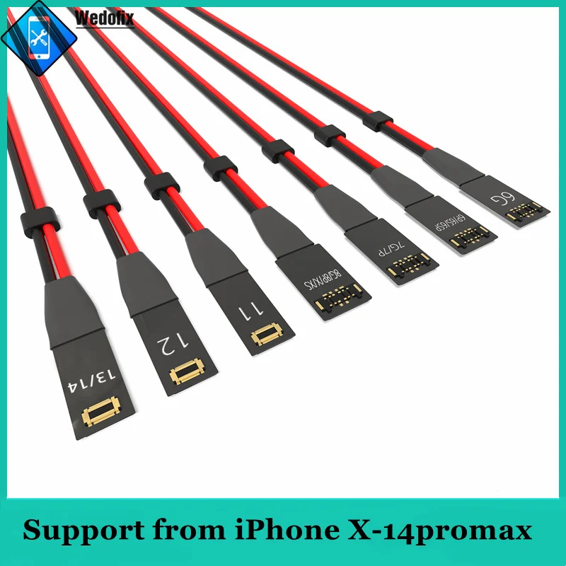 2UUL Ultra Soft Boot Line for iPhone 14 13 12 11 X 8 7 6 DC Power Supply Test Cable Phone Motherboard Tester Cable
