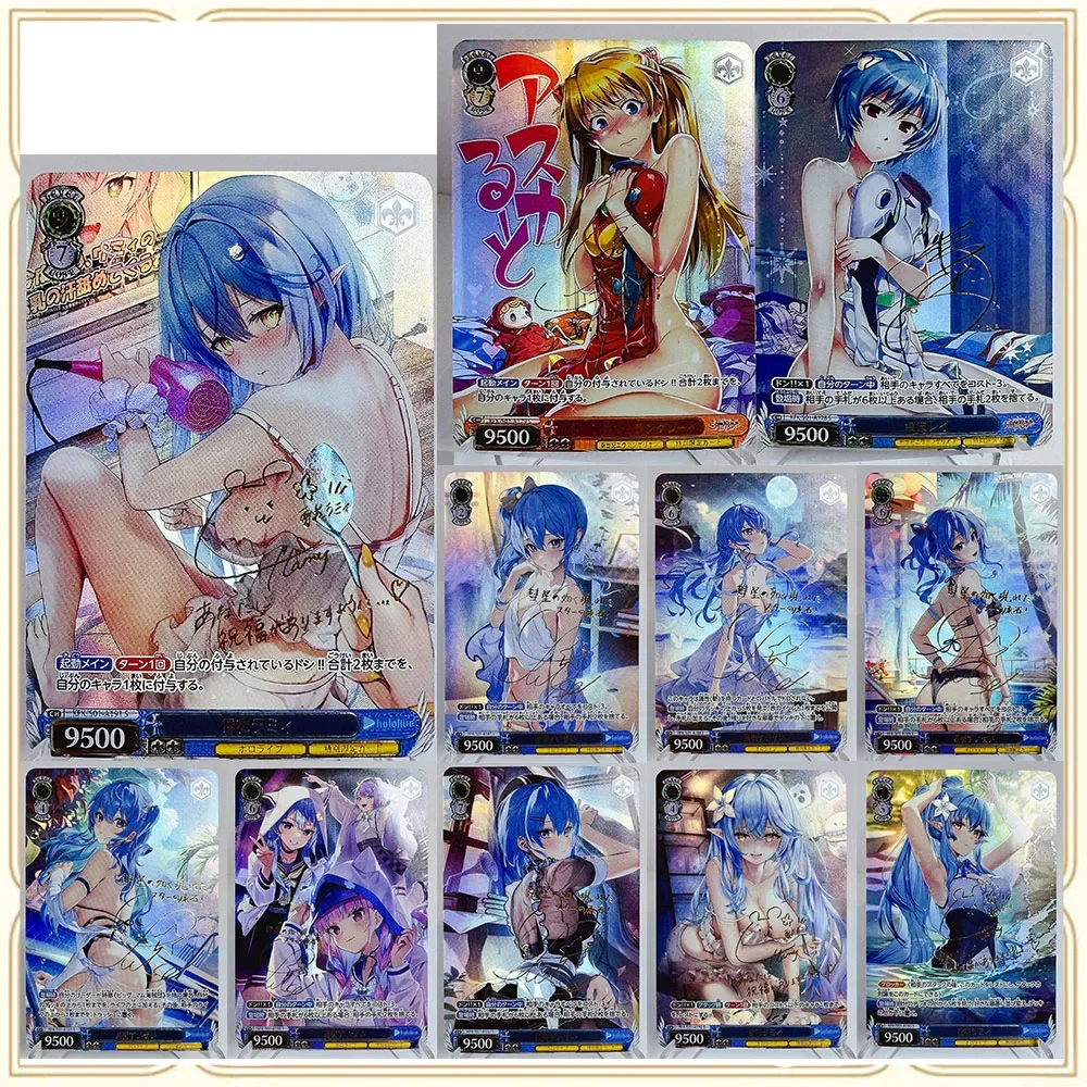 

Аниме История Богини DIY ACG Hoshimati Suisei Marine Премиум Вспышка Коллекционная карточка для мальчиков Игры Игрушки Рождественские подарки на день рождения