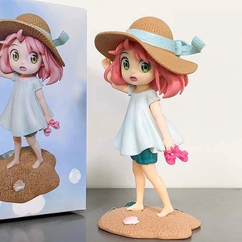 

Spy X Family Beach Ania Handmade Beauty Girl Anime Animation Model Decoration Gift Wholesale Y2k Fashion Toys Anime Cartoon