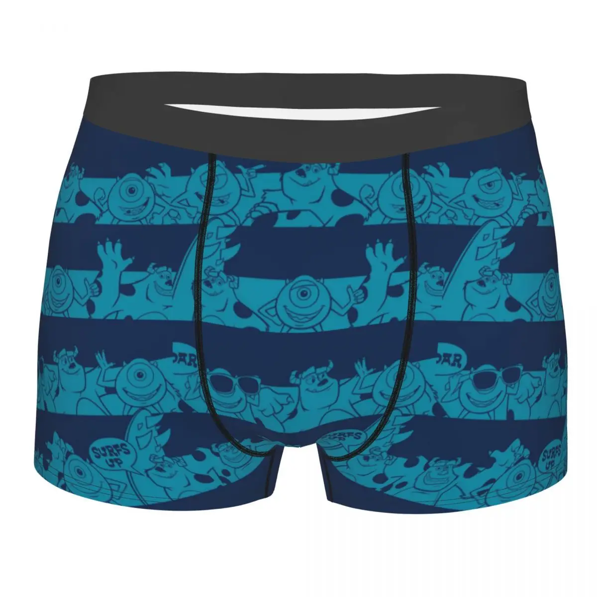 

Custom Monsters University Boxer Shorts For Men 3D Print Underwear Panties Briefs Breathable Underpants