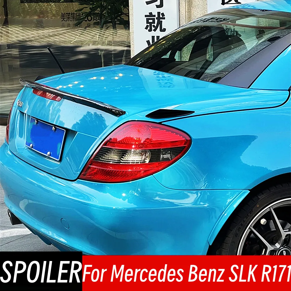 For 2004-2010 Mercedes Benz SLK R171 SLK200 SLK280 SLK300 SLK350 SLK35 SLK55 Rear Trunk Lid Spoiler Wings Car Accessories ﻿Part