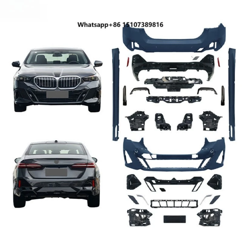 

New Full Body Kit with Clips for 5 Series G60 2024+ Front/Rear Bumper Grille Bolt-On Installation