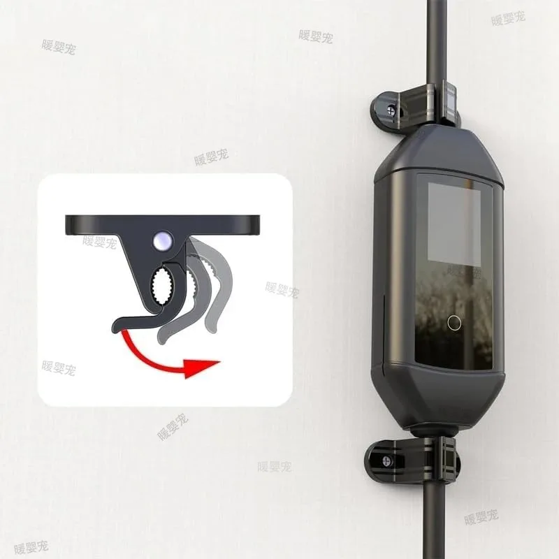 Universelle EV-Ladekabel-Organizer Wandhalterung Klemme Hochbelastbare Kabelaufbewahrung Aufhänger Fixierclip Schraubmontage Halterung Ständer – Detail 5