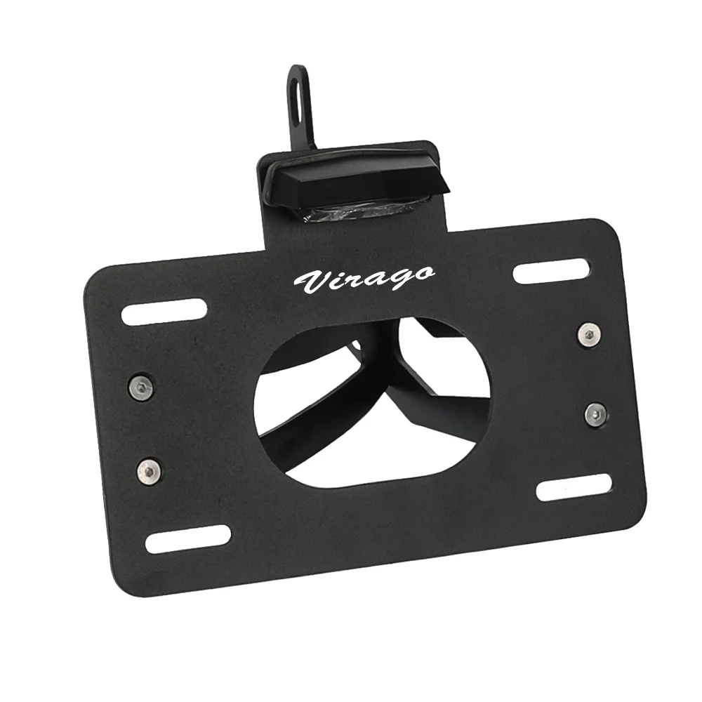 

Side Fender Eliminator Side Mount License Plate Holder Side License Plate Holder For YAMAHA XV535 Virago XV1100 Virago 535