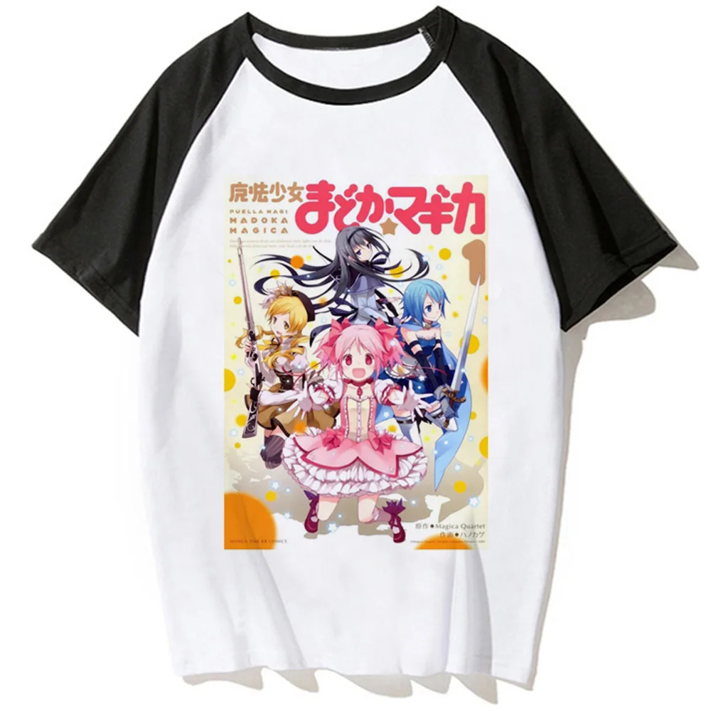 Puella Magi Madoka Magica t shirt women harajuku t shirt girl graphic clothes