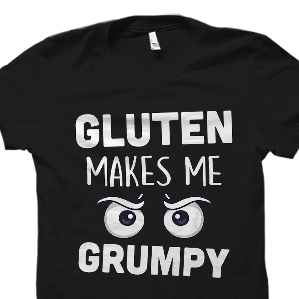 Gluten Free T Shirt Vegan Food Allergy Os3975