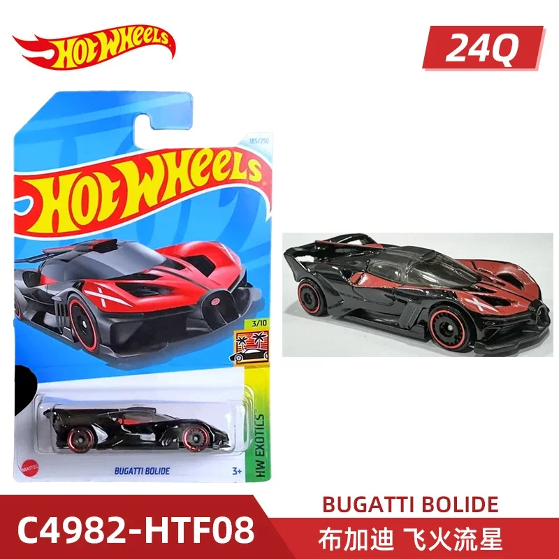 2024Q HOT WHEELS 1:64 Bugatti Ford Black Matra pickup t3 custom Collection die cast alloy car model decoration gift