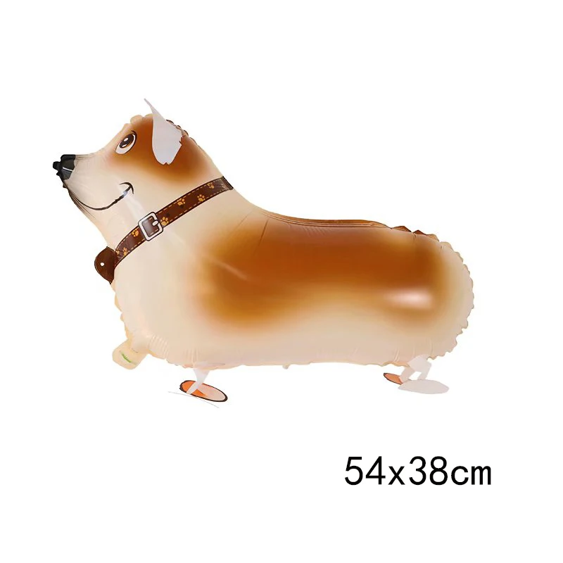 1pc carino zampa di cane stampe palloncini in foglio di alluminio palloncino in osso regalo di compleanno per bambini forniture per baby shower