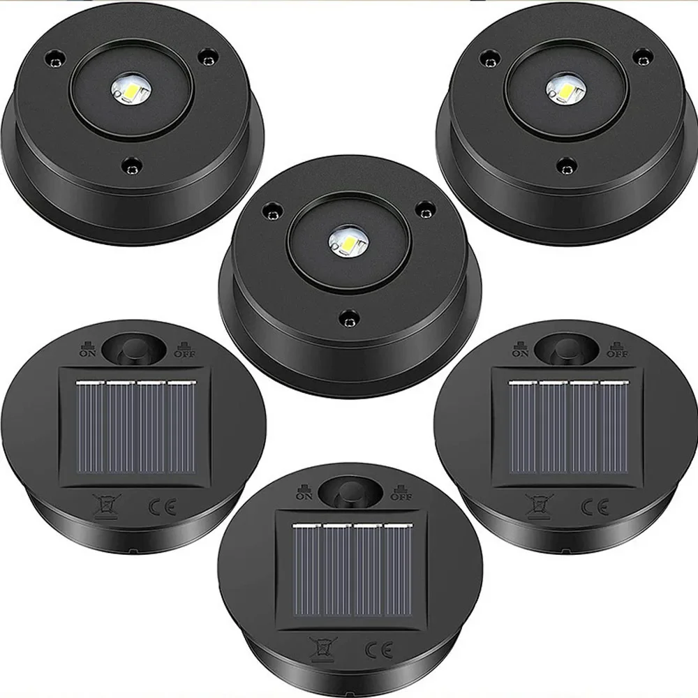 

Nice 7cm/8CM Solar Light Replacement Top 1.2V Waterproof LED Solar Panel Lantern Lid Light Solar Lantern Top Outdoor Decor Garde