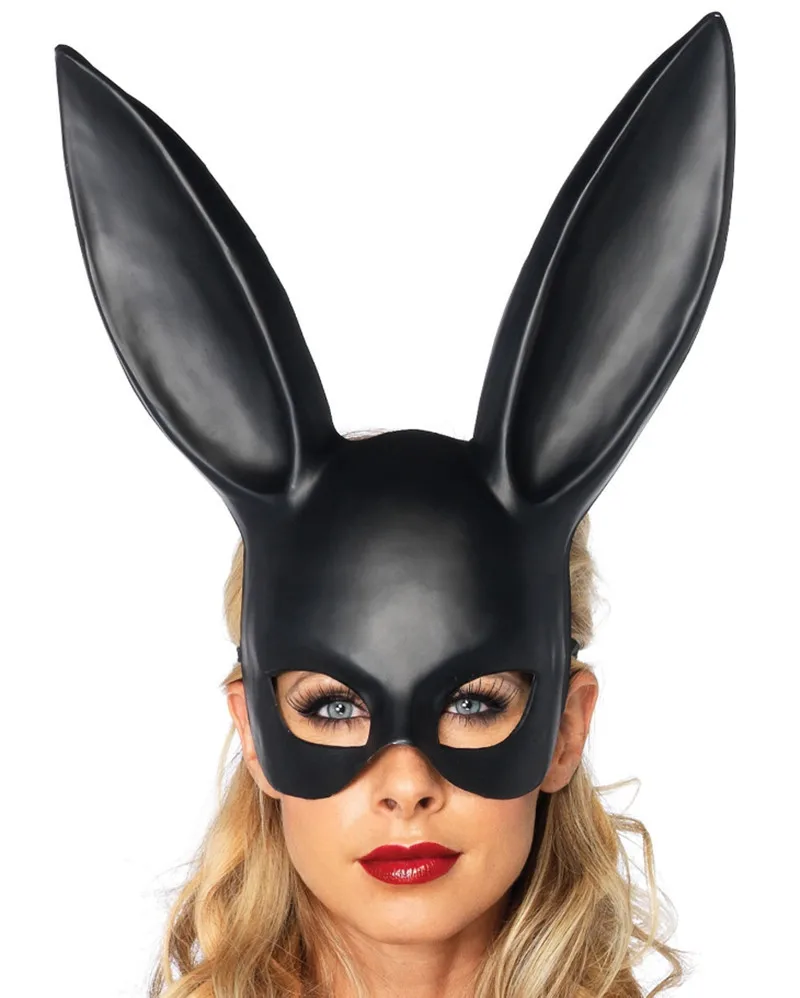 Rabbit Ear Headgear Headpiece Halloween Masquerade Party Bunny Ear Mask Sex Nightclub Mask Bar Karaoke Prop Bunny Girl Masks